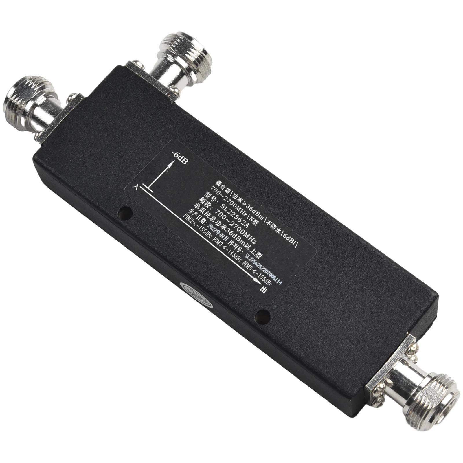 

Коаксіальний радіочастотний коаксіальний спрямований зв язок N-типу 800-2500 МГц 200 Вт 5 дБ ~ 40 дБ для систем розподілу всередині приміщень Сполучник Підсилювач сигналу Lifier 7DB