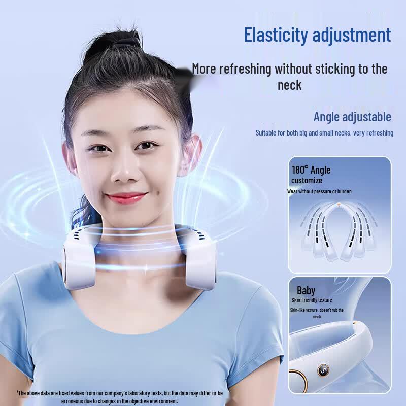 KOVOL Portable Neck & Handheld Fan with Phone Holder