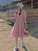 Very fairy French niche Platycodon skirt women's new fresh Korean version student slimming dress literary women summer