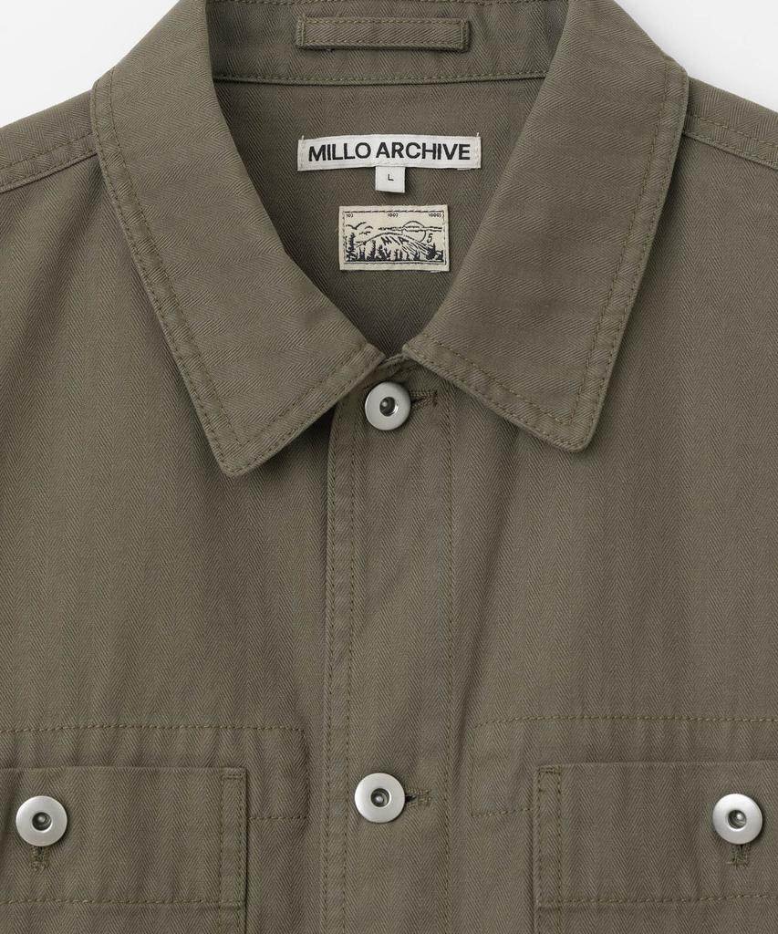 MILLO ARCHIVE Vintage Hbt Aviator Jacket [Khaki]