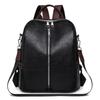 New Women Backpack Anti-Theft Fashion Casual Shoulder Soft Leather Travel Bag Vintage Versatile Solid Color 2-in-1 Backpack
