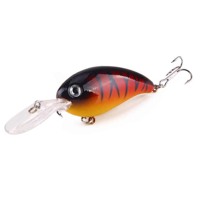Luya Bait Rock Little Fat Man 18 Color Bronzing External Laser 10cm/13.6g Simulation Fake Bait Hard Bait Fishing Gear