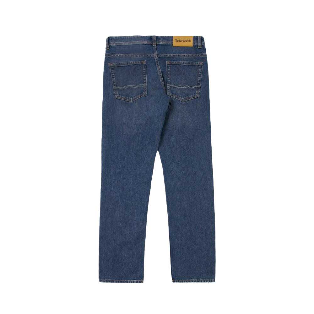 Timberland Jeans Men's Blue Moderate Straight Fit Pants TB0A6GKKESO1