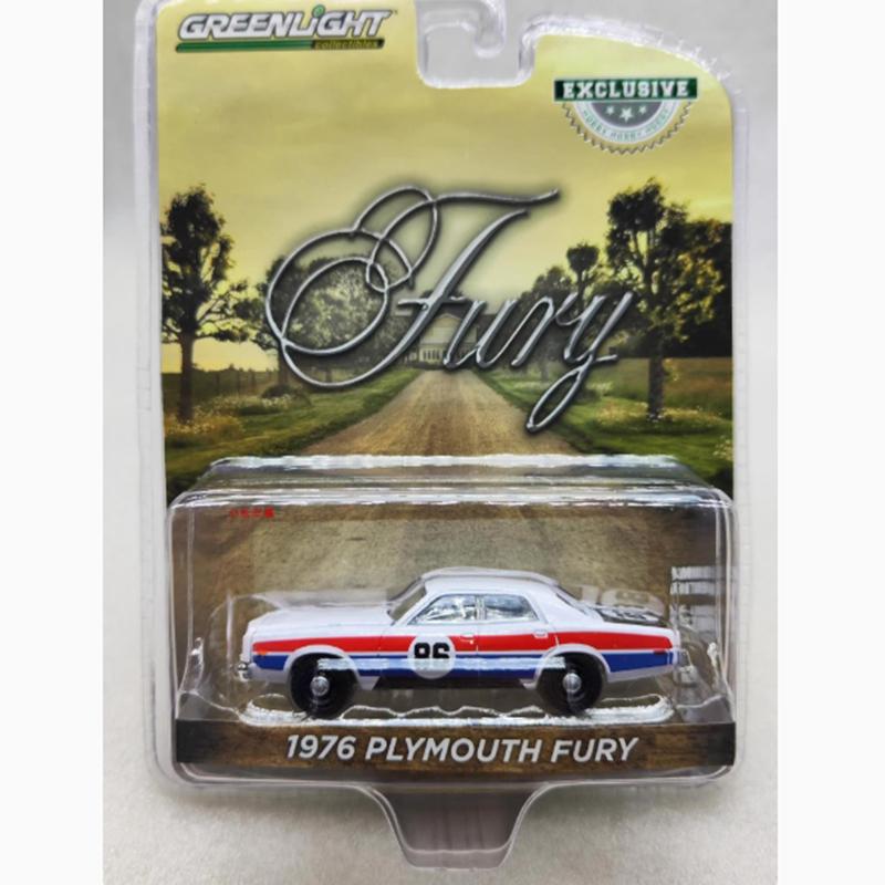 

GreenLight 1:64 Scale 1977 1982 Plymouth Fury Alloy Simulated Car Model Classic Adult Souvenir Gift Static Display