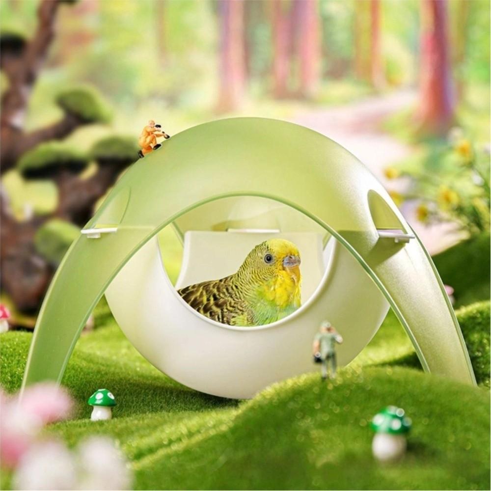Creative Anti-bite Hamster Spacer Capsule Hide Out Playing Hanging Nest Small Animal Nest Hamster