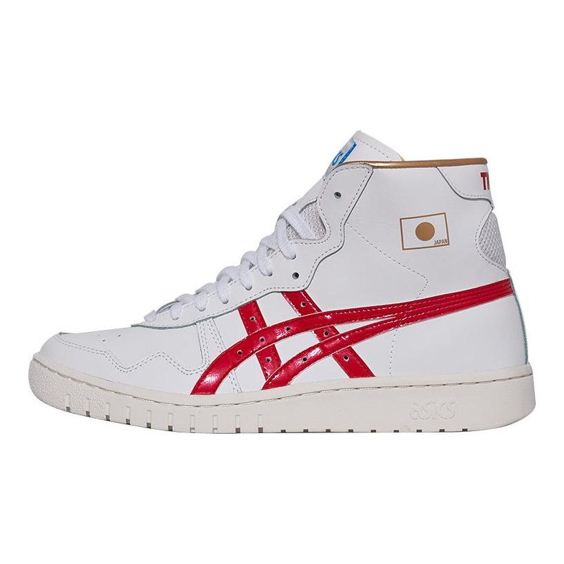 ASICS Unisex Japan L Retro White/Red 1203A138-100(S-BOX)