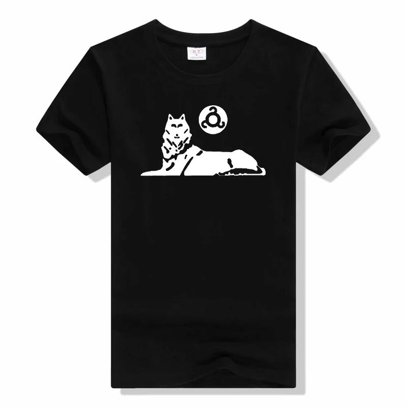 Republic Of Chechnya Man TShirt Coat of Arms of Ichkeria Individuality T Shirt Original Streetwear Hipster Short Sleeve TShirts