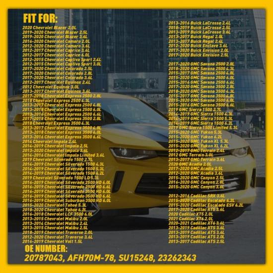 MAF Mass Air Flow Sensor For Chevrolet Tahoe GMC GM Cadillac Buick 20787043