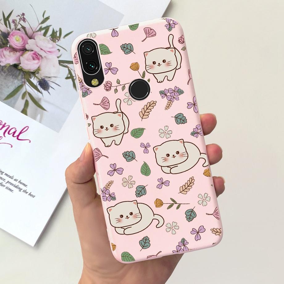 Candy Color Phone Case For Vivo Y11 2019 Cover Vivo 1906 Ultra Slim Soft TPU Bumper Silicone Capas For VivoY11 Y 11 2019 Cartoon