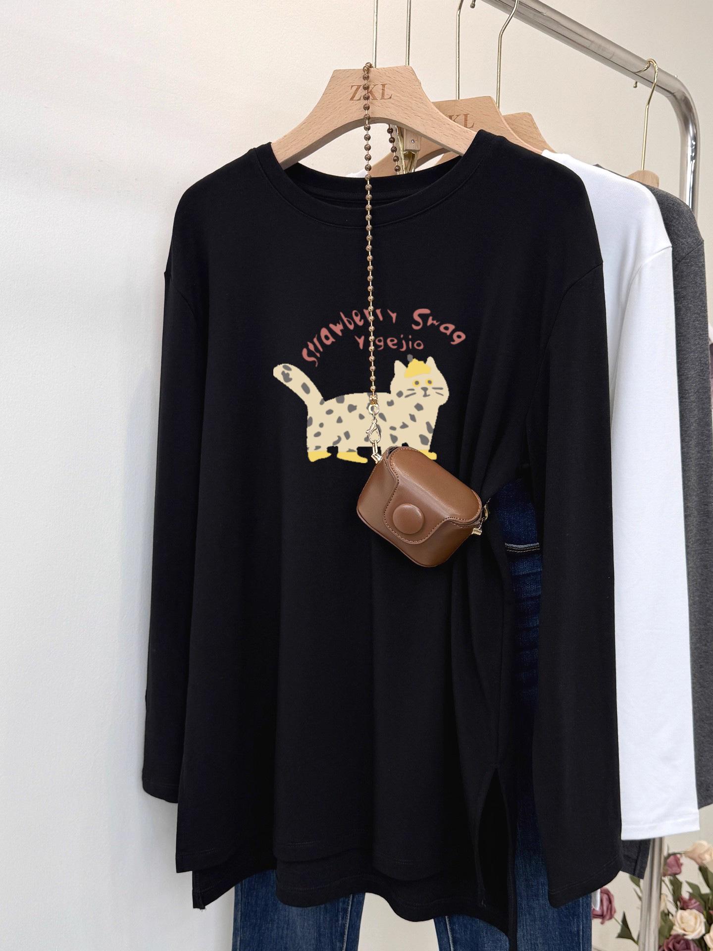 Ultra Soft and Skin-Friendly Loose Mid-Length Women s Top – Flattering Long-Sleeved Base Layer L