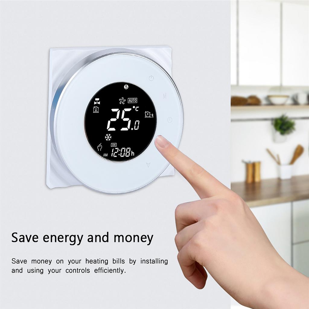 Electric Floor Heating LCD Touch Screen Thermostat With WIFI Temperature Controller