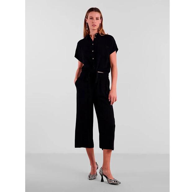 Pieces Vinsty Short Blouse with Sleeves