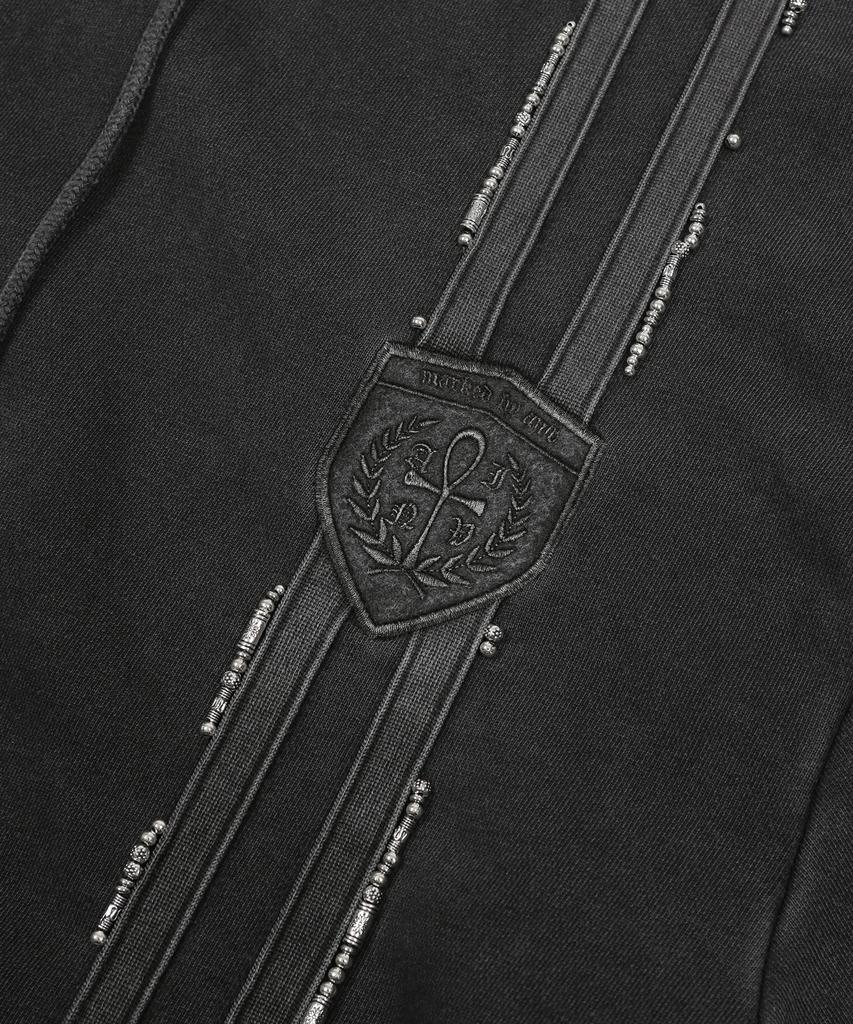 Aniv Biz Track Hoodie Zip-Up Charcoal