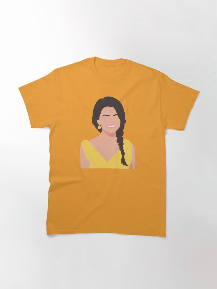 T-shirt Classica con Illustrazione Lineless di Selena Gomez