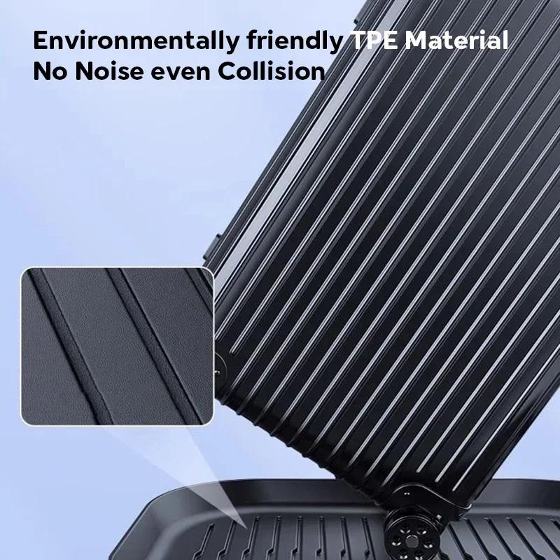NEW For Tesla Model 3/Y Highland Front and Back Trunk Mat TPE Carpet Waterproof Weather-resistant Pads Up and Down Layer Mats