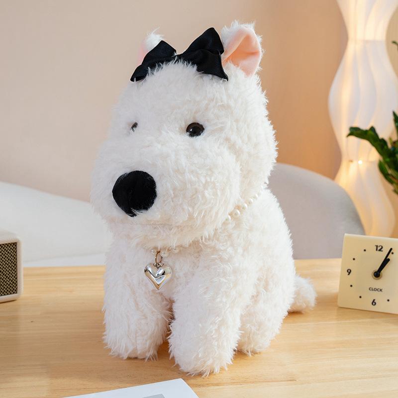 West Highland Dog Doll Catching Machine Doll Marriage Interactive Commercial Event Gift Plush Toys