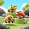 Press Calf Baby Crawling Grasping Educational Toy Car Sliding Interactive Animal Car