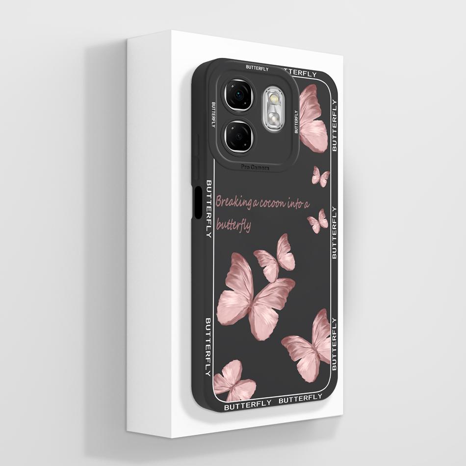 For infinix Smart 9 Case Simple Fashion Soft Liquid Silicone Back Cover For infinix Smart9 4G Funda Model X6532 Phone Housing