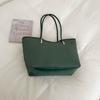 Fashionable and Simple Large-capacity Bag Commuting Single-shoulder Bag Tote Bag, Bucket Bag
