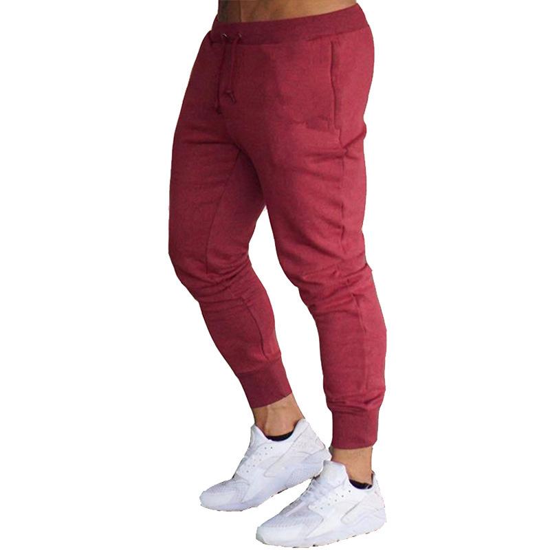 Men's Slim Fit Elastic Waist Joggers - Spring/Summer Thin Pencil Pants
