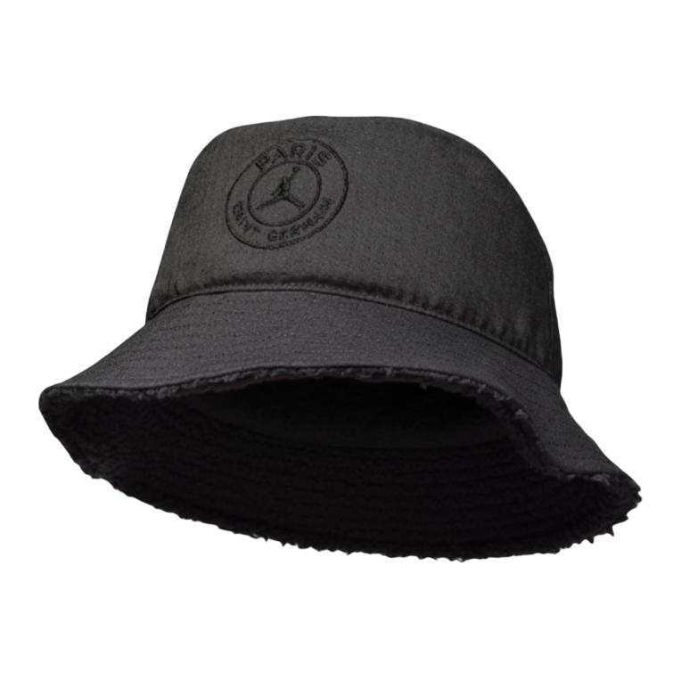 Jordan Reversible Cotton Fisherman Hat Unisex hats Black II1486-061 M