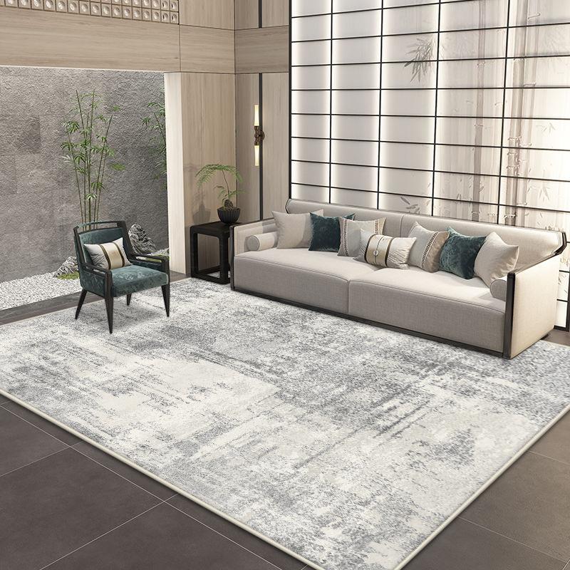 

Abstract Simple Style Antiskid Living Room Rugs Big Size Soft Room Decor Bedroom Carpet Easy Cleaning Coffee Tables Mat Washable 60x90cm