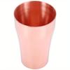 1 Stück 400 ml Handgefertigt Reines Kupfer Retro Tee-Wasserbecher Bierbecher Kaffeetasse Reise