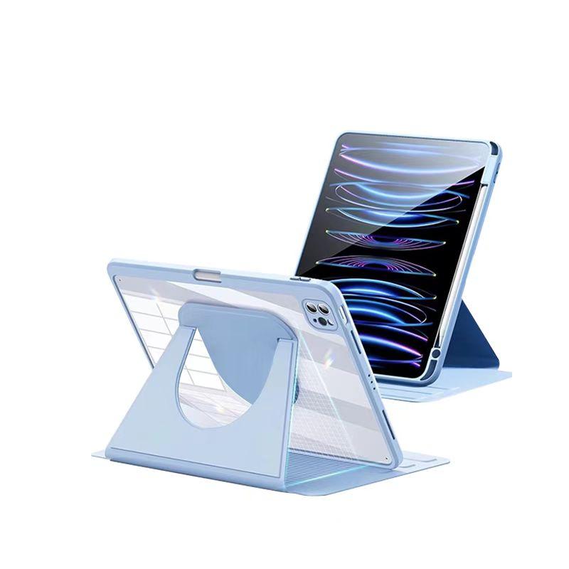Magnetisk etui for Ipad Pro 11 Smart Case Ipad 7. 8. 9. 10. gener Funda for Ipad Air 11 4. 5. 10. 10.9 2 9.7 Roterende deksel