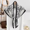 Fashion Versatile Paisley Triangle Scarf Thin Breathable Summer Sun Protection