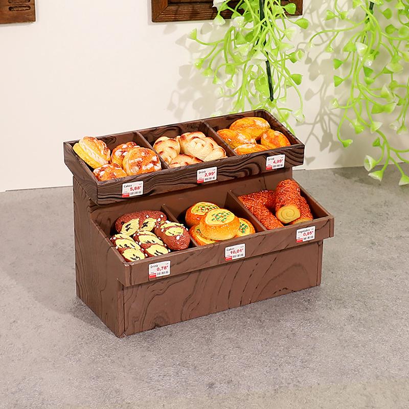 

Мини-хлебница для кукольного домика, миниатюрная корзина для хлеба, миниатюрная имитация хлеба, модель десерта, игрушки, декор для супермаркета as the picture