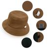 Sun Visor Kids Bucket Hat Solid Color Fisherman Cap Casual Children Panama Hat  Outdoor