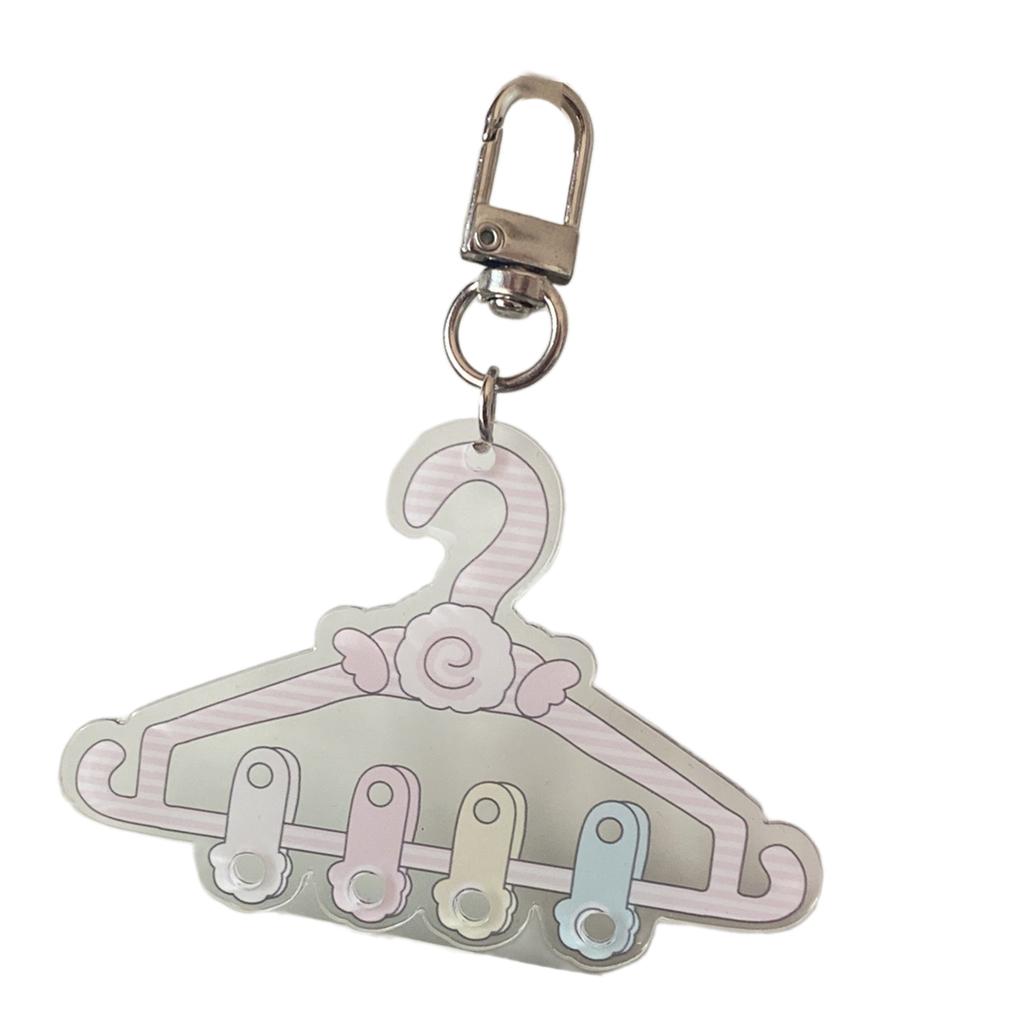 Fischkuchen Stern Schlüsselanhänger Schönes Stabiles Acryl Hängendes Ornament Praktisch für Taschen Schlüssel Rucksäcke und Besondere Geschenke