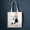 Korean Minimalist Canvas Shoulder Bag - Women's Trendy Handbag for Travel, Shopping, and School