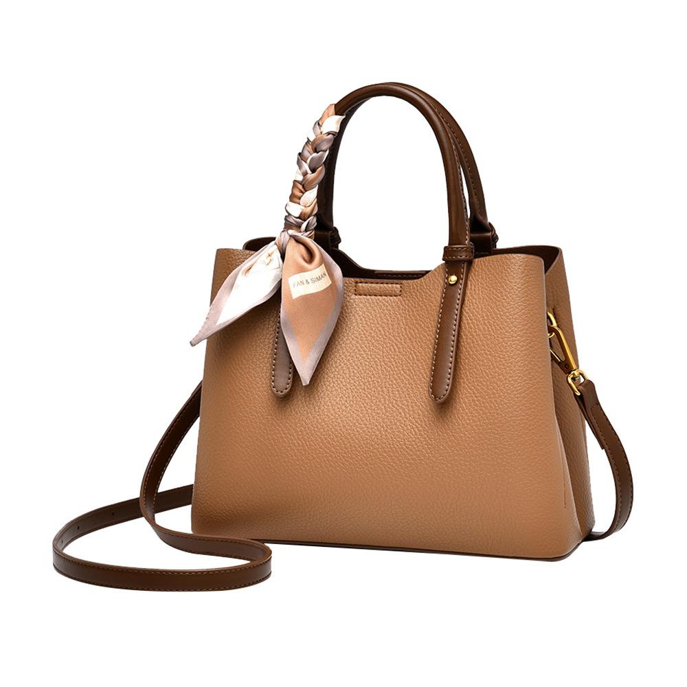 Handtasche, Damen-Gemüsekorbtasche mit großem Fassungsvermögen, Umhängetasche, Damen-Arbeitstasche, Taschen, Ledertasche