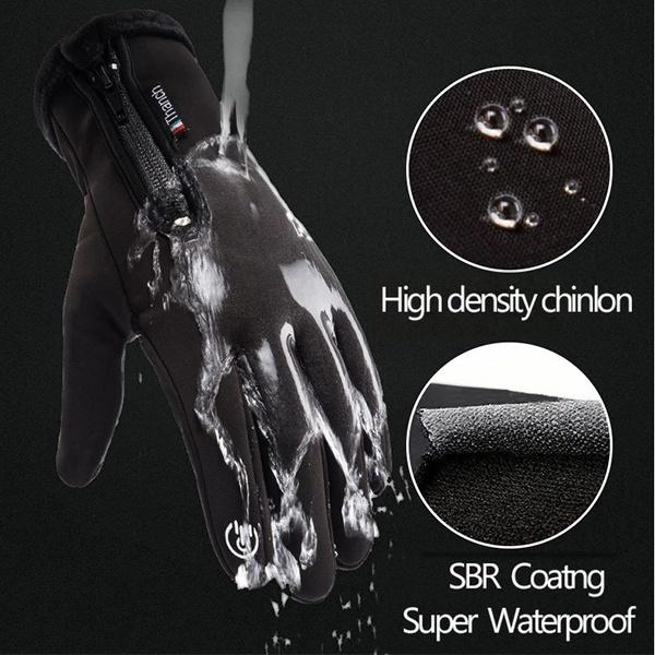 Unisex-Winter-warme Handschuhe, Outdoor-Sport, wasserdicht, winddicht, Reiten, Touchscreen-Handschuhe