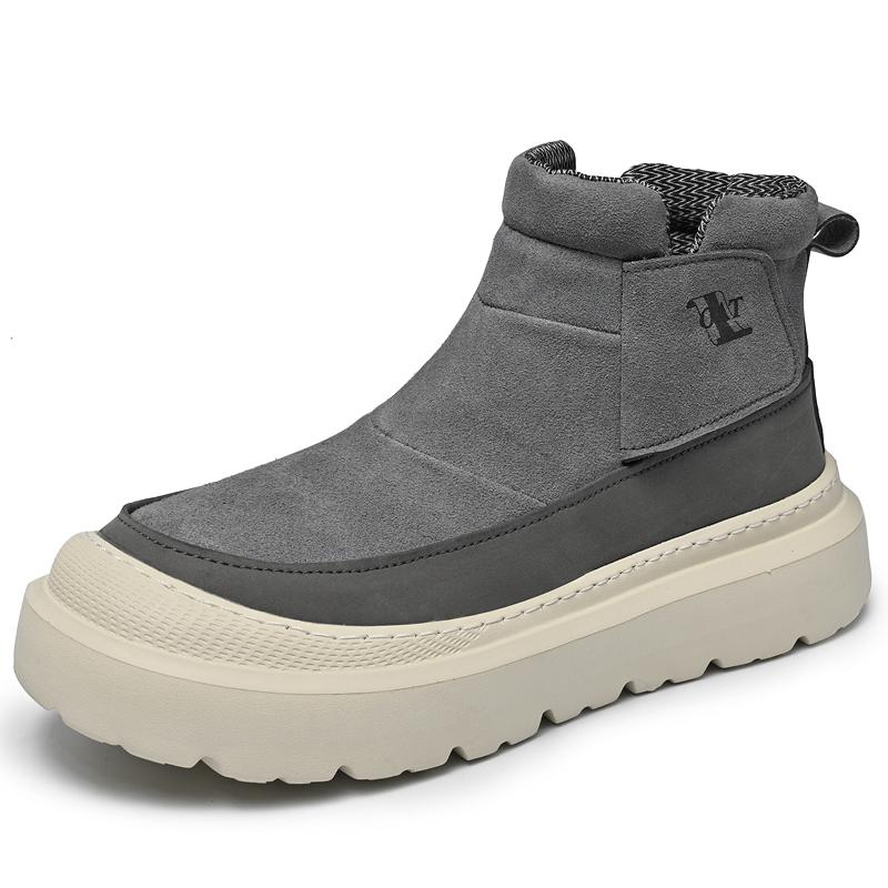 

Fashion Vintage Classic PU Leather Ankle Boots for Men Outdoor Male Treking Footwear Non-Slip Hiking Basic Boots Leisure Walk Mens Botas 44