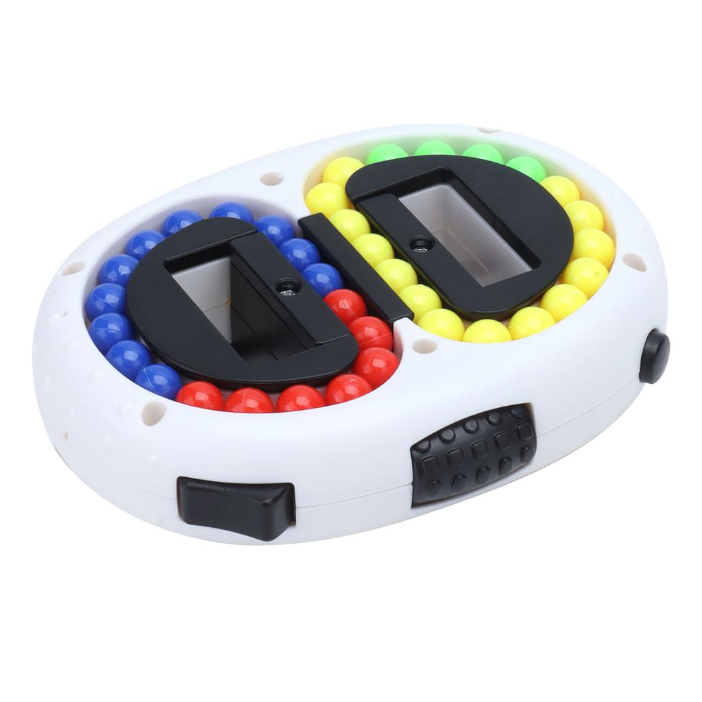 Rotating Bean Toys Anxiety Relief Decompression Double Sides Bean Puzzle Fingertip Toys for Adults