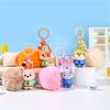 Plush Keychain Couple Backpack Accessories