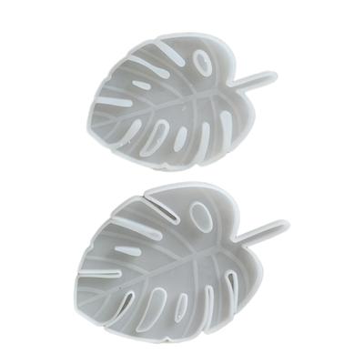 Irregular Leaf Coaster Mold Resin Silicone Molds Diy Crystal Glue Leaf Storage Tray Mold for Making Fruit Storage Plate