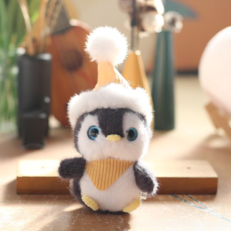 

Милый маленький пингвин кулон плюшевая игрушка кукла мультфильм сумка подвесной брелок тряпичная кукла кукла 14 cm.