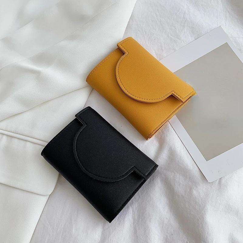 Female Wallet Women Folding Coin Purse Hasp Short Wallet Vintage Fashion Lady Wallet for Credit Cards Holders