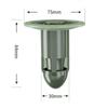 1PC Bath Shower Floor Drains Downpipes Silicone Anti-odor Pest Control No Standing Water Toilets Bathrooms Kitchens Floor Drains
