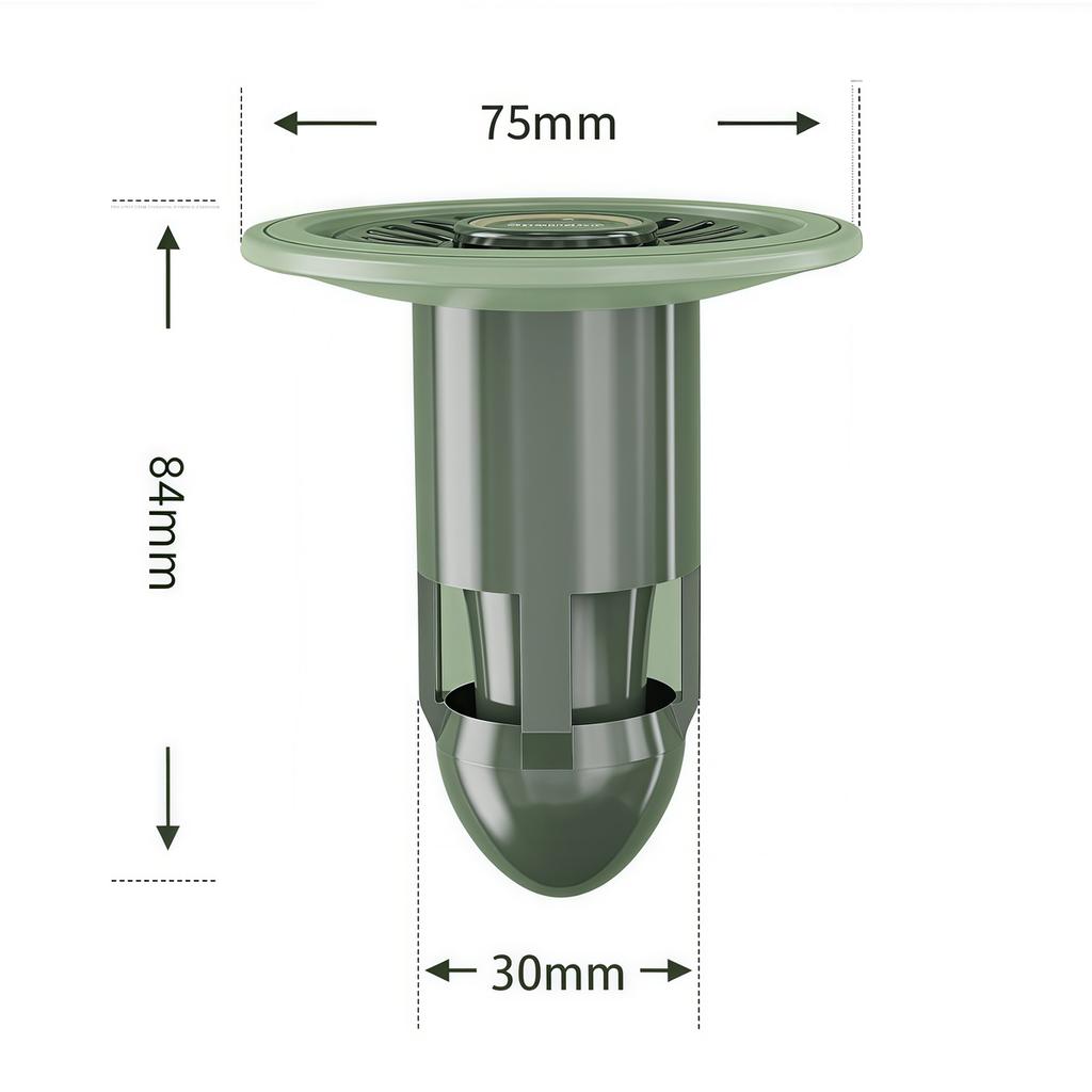 1PC Bath Shower Floor Drains Downpipes Silicone Anti-odor Pest Control No Standing Water Toilets Bathrooms Kitchens Floor Drains