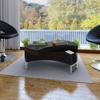 Adjustable Shape Coffee Table High Gloss Black