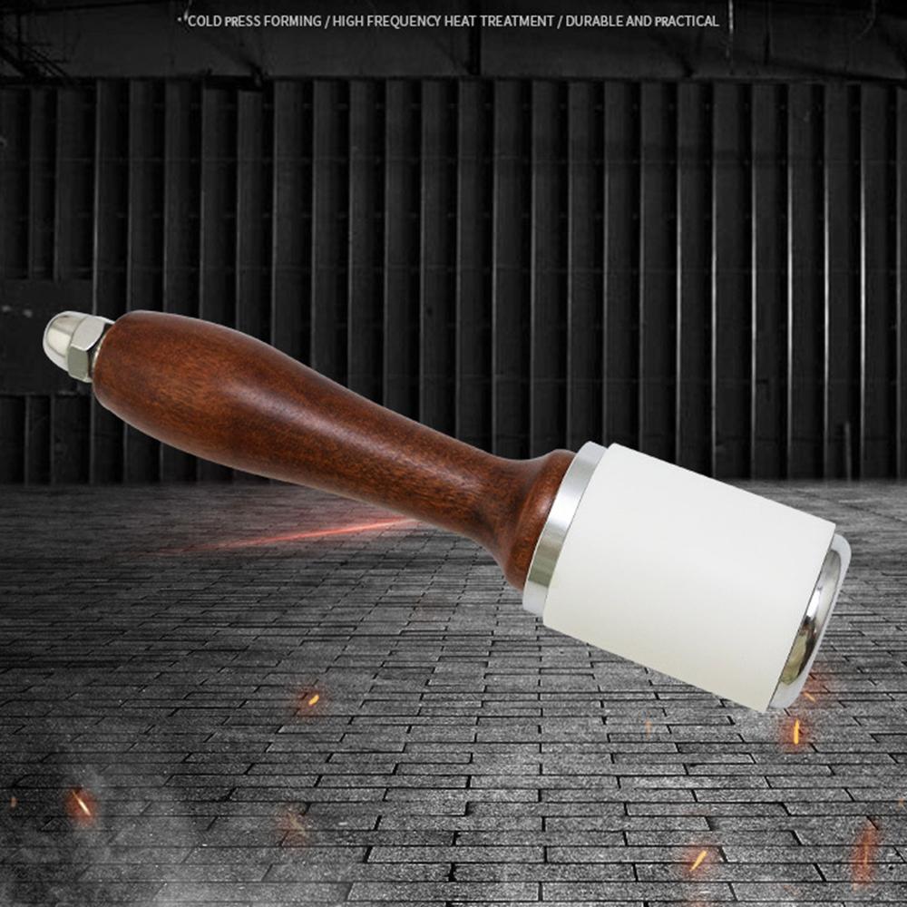

Nylon Leather Carving Hammer Rhombus Chisel Mallet Handcraft Leather Stamping Tool Type A