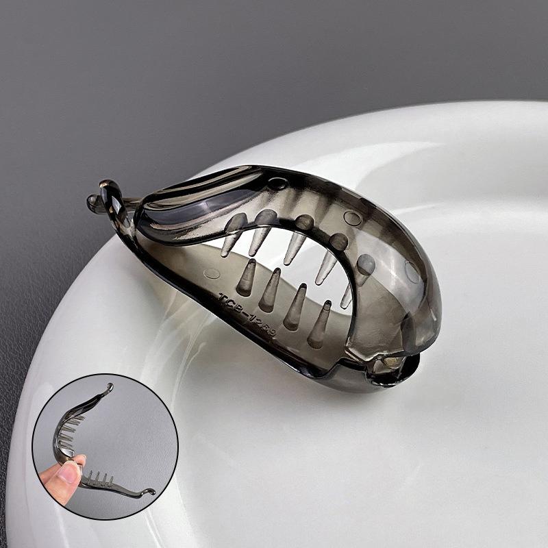 Acetate Banana Clip Twist Clip Korean New Ponytail Clip Simple Large Non-slip Hairpin Headwear Girls Women Hair Accessories