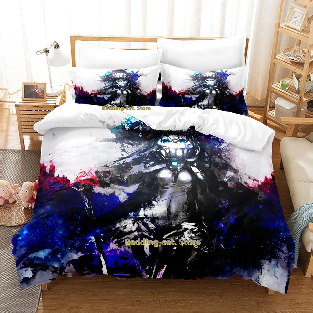 2024 Kantai Collection Bedding Set Single Twin Full Queen King Size Bed Set Adult Kid Bedroom Duvetcover Set Anime Bed Sheet Set