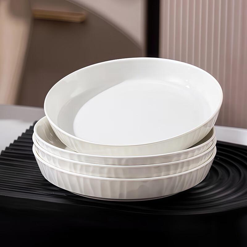 Керамические глубокие тарелки Jiwu Senlin Diamond, 8 дюймов