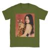 Megan Fox Portrait T Shirt Summer Vintage Tshirts Cotton Harajuku Tee Shirt For Unisexs Shortsleeve Print Tops