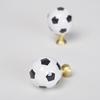 1PC Lovely Fashion Ceramic Handles  Cute Football Drawer Knobs Sport Style Cabinet Pulls